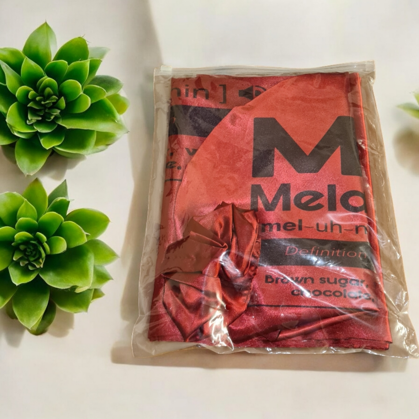 Black & Fabulous Satin Pillowcase, Hair Bonnet & Hair Scrunchie set